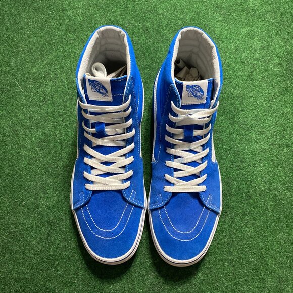 Men’s Van’s Sk8-Hi Shoes US 11 Royal Blue/White High-Top 'Dazzling Blue' 500714 - Picture 3 of 5